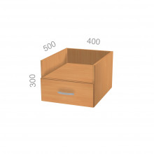 Тумба для офиса подвесная, 40x50x30 см, FV.ЛТ-ТП1 Тумба для офиса подвесная, 40x50x30 см, FV.ЛТ-ТП1