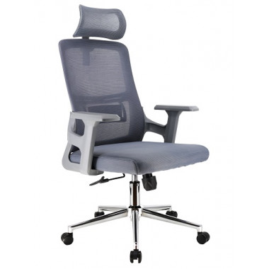 Кресло Руководителя EP-530 Grey Сетка EV-530G-mesh-grey