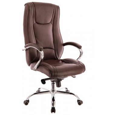Кресло Руководителя King M Кожа EV-370 Leather Brown